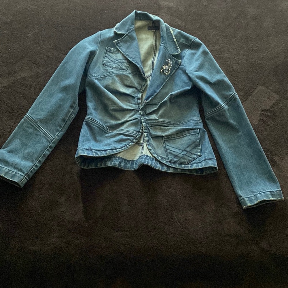 Epoch Jeans jean blazer/jacket size medium